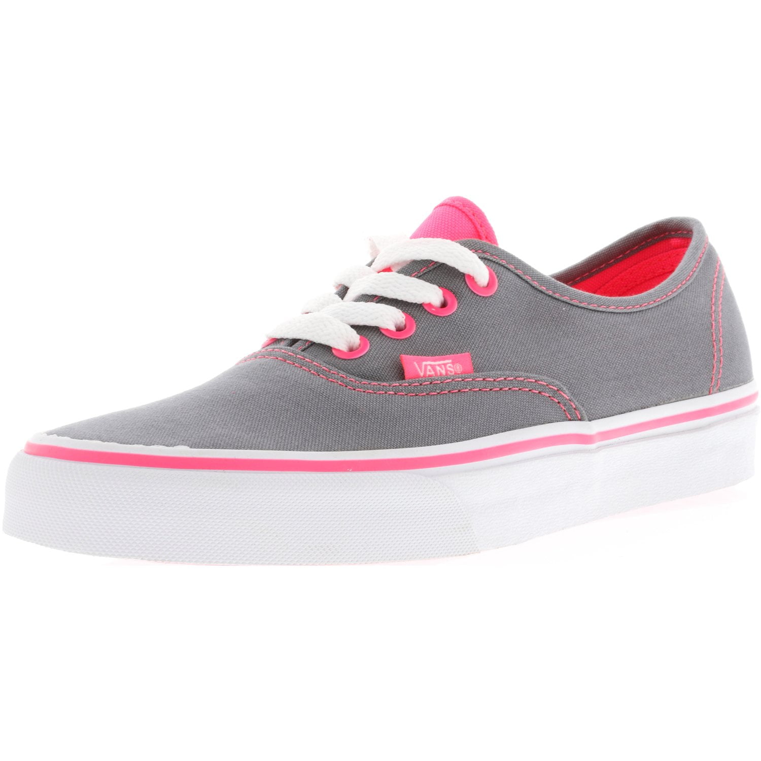 pink and tan vans