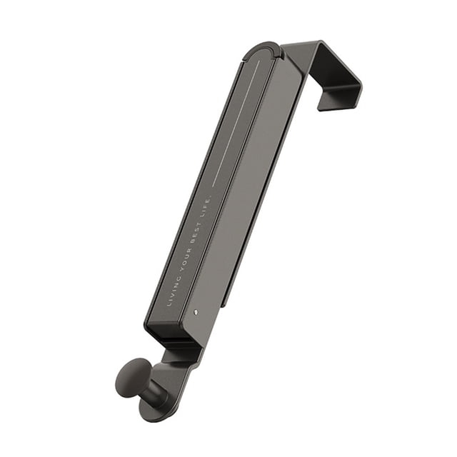 Tendedero Plegable para Ropa, de Aleación Aluminio, Colgar Sobre la Puerta con Varilla Retráctil, y Portátil Baño