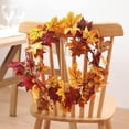 thumbnail image 4 of Hojas De Arce De Otoño Guirnalda De Hojas De Arce Artificiales Para La Decoración De Halloween De Acción De Gracias Yuarrent HA041997-01, 4 of 6