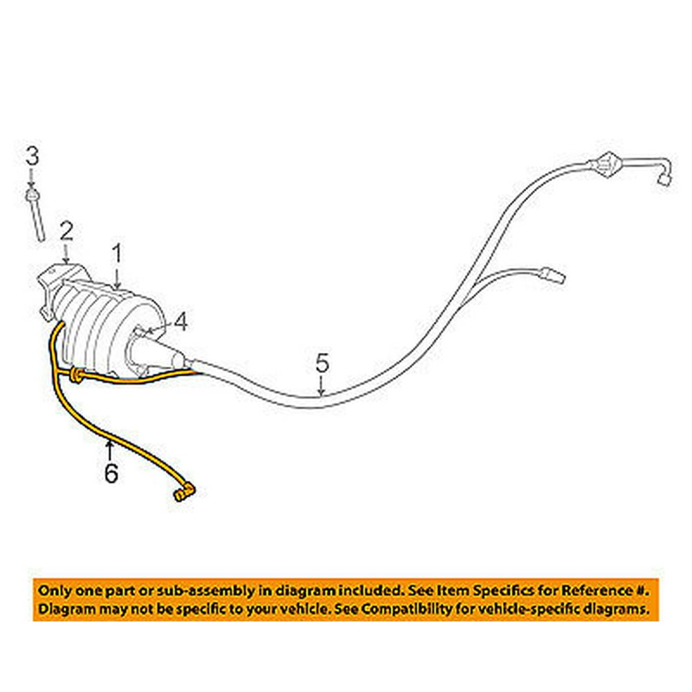 CHRYSLER OEM 0406 Pacifica Cruise Control SystemVacuum Hose Harness