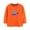 AB532 Orange, variant on Bjutir Fall Shirts For Boys Long Sleeve Dinosaur Print Pullover Tops Trendy Holiday Wear Tshirts Size 2-8 Years
