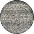 thumbnail image 2 of Art Carpet 21544 8 ft. Novi Collection Morocco Woven Round Area Rug, Gray, 2 of 3