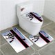 thumbnail image 1 of ABPHQTO Jugador de fútbol americano de béisbol americana en estrellas de campo Juego de alfombras de baño de 3 piezas Alfombra de baño Alfombra de contorno y tapa de inodoro ABPHQTO Cont-CHAPPLE-14287, 1 of 2