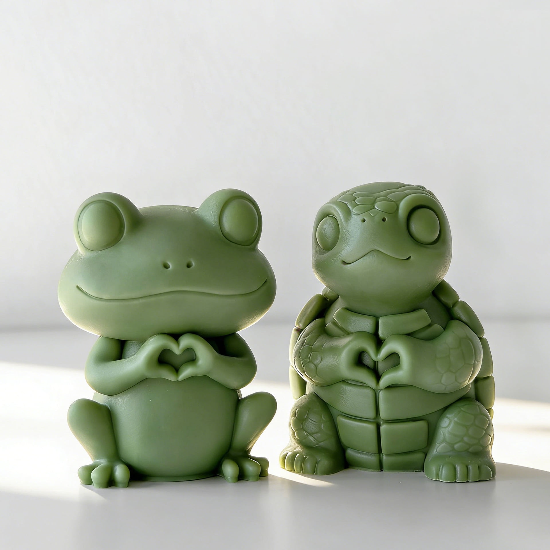 Frog Turtle Dog Resin Molds Silicone Candle Mold, 3D Animal Silicone Resin Mold for Epoxy Casting, Frog Turtle Dog Shape Silicone Mold for DIY Resin Clay Art Craft Table Home Decor Resin Accessories