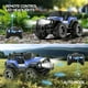 thumbnail image 3 of Coche a control remoto DEERC DE42 a escala 1:18 de 80 minutos Play Blue, 3 of 8