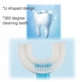 thumbnail image 3 of u-Shaped Kids Toothbrush, Soft Manual Training Toothbrush for Kids 6-12 Years, 3 of 5