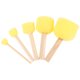 thumbnail image 1 of Juego de 5 herramientas para esculpir arcilla, kit completo para esculpir arcilla, herramientas profesionales, rodillo de madera, medidor de cerámica, herramientas para arcilla de aire., 1 of 8