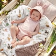 thumbnail image 6 of BOPRIO Baby Blankets for Boys Girls, Soft Lightweight Nursery Minky Blankets with Double Layer Dotted Backing for Infant Toddler Nursery Crib with Cute Farm Animals Design 30 x 40 Inch, 6 of 7