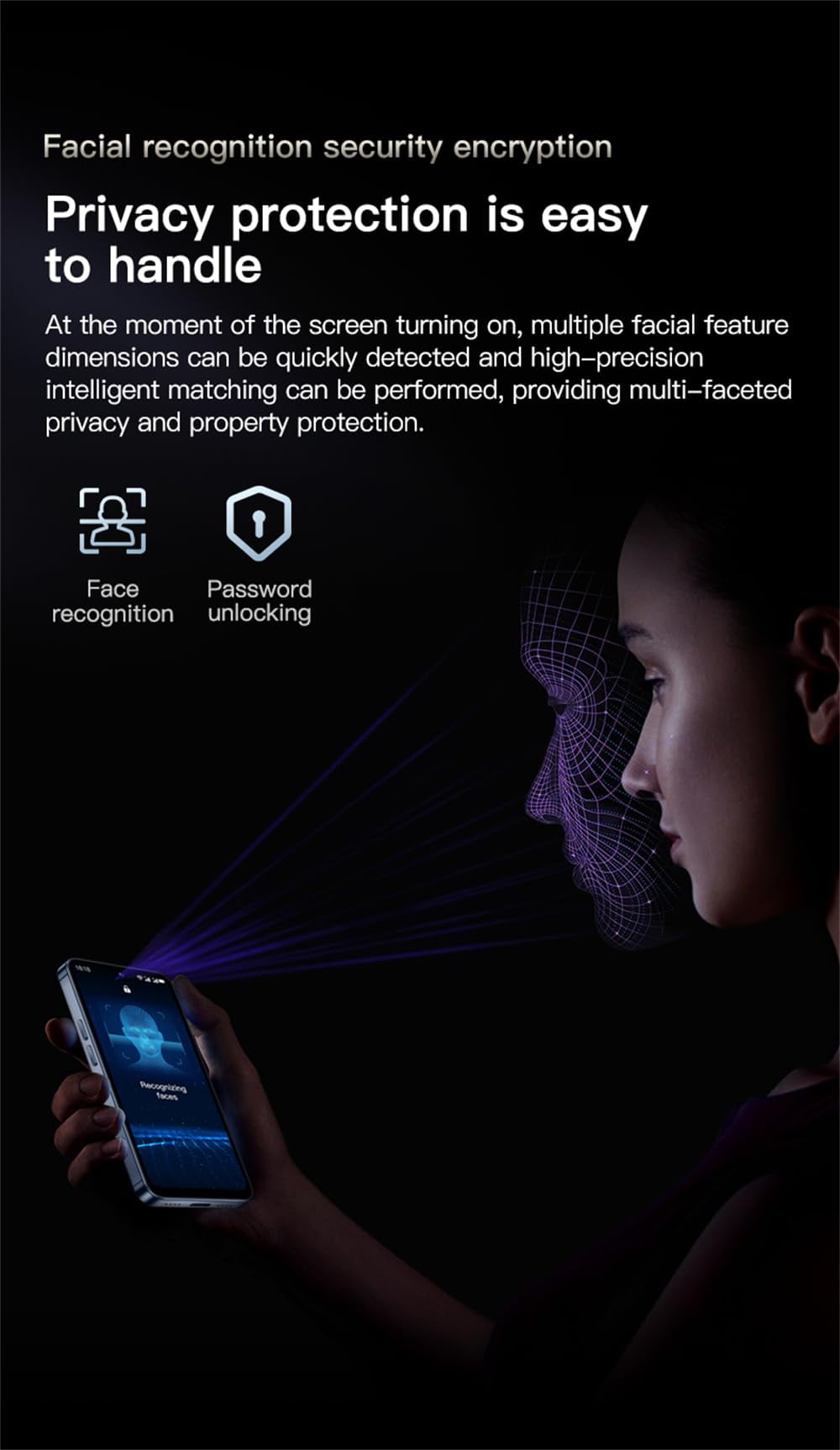 Mini Phone 4G Unlocked SOYES F9 Max Gift for Kid 4.3inch Small Size Smartphone Android 12.0 OTG 2750mAh 13MP Camera Face Recognition Student Cellphone