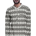 thumbnail image 4 of Atasi Ensemble Kurta Designer pour Garçons Kurta Longue Imprimée Vêtements d'Été, 4 of 4