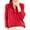 Red, variant on GigrtiJin Women Half Zip Knitted Sweaters Long Sleeved Collar V-Neck Pullover Sweater Top Solid Color Casual Blouse