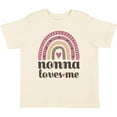 thumbnail image 3 of Inktastic Nonna Loves Me Granddaughter Rainbow Girls Toddler T-Shirt, 3 of 5