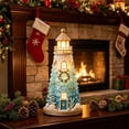 thumbnail image 6 of Christmas Decor Handmade 3D Craft Set Glowing Lighted Sea Glass Art Kits For Adults Beginner Friendly Lighthouse Kit Collection DIY Plastic Building Activity For Indoor Home Holiday Decoration,E, 6 of 7