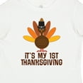 thumbnail image 4 of Inktastic My 1st Thanksgiving Turkey Boys or Girls Baby T-Shirt, 4 of 5