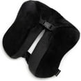 thumbnail image 3 of Brookstone 2-in-1 Memory Foam Travel Pillow - Cozy U-Shaped Soft Neck Support Pillow for Traveling, 3 of 7