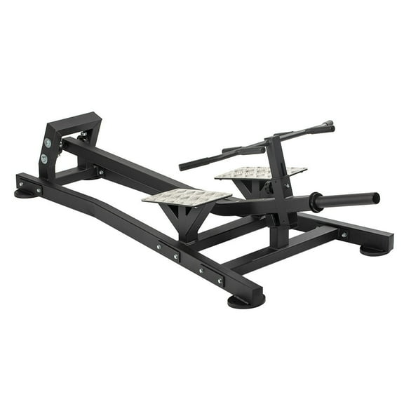 Titan Fitness Plate-Loaded Standing T-Bar Row Machine, Adjustable Multi-Grip Handles, Fits Olympic Weight Plates, Multi-Joint Back Row Exercise Machine for Upper Body Strength