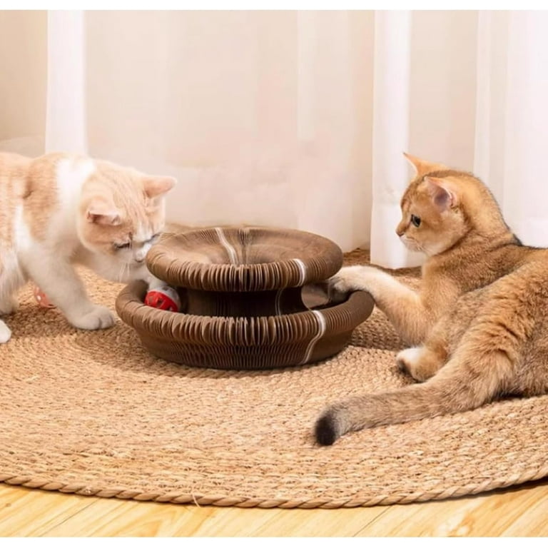 Kitty Kurls Cat Scratcher Marlene Kitty Kurlz Cat Toy - Foldable
