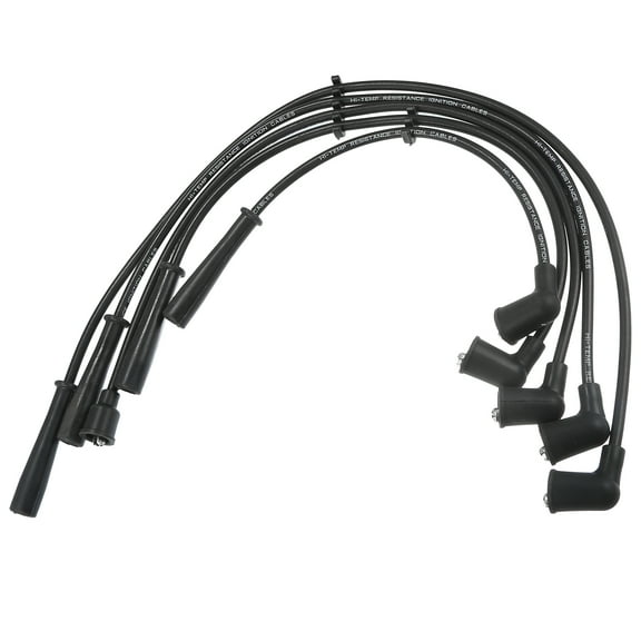 Car Spark Plug Coil Wires 7mm Fit?for Mazda B2200 B2600 2.2L L4 1990-1993 No.8BU518140A - Pack of 5