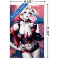 thumbnail image 3 of DC Comics - Harley Quinn - Kiss Wall Poster with Push Pins, 14.725" x 22.375", 3 of 3