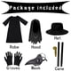 thumbnail image 5 of Disfraz HAOSUN Plague Doctor para niños con máscara para Halloween, 6 unidades, 5 of 6