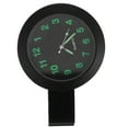 thumbnail image 1 of Black Waterproof Motorcycle Table Clock Aluminum Alloy for Motorbike Night Light Easy Installation 3.5 Inch, 1 of 9