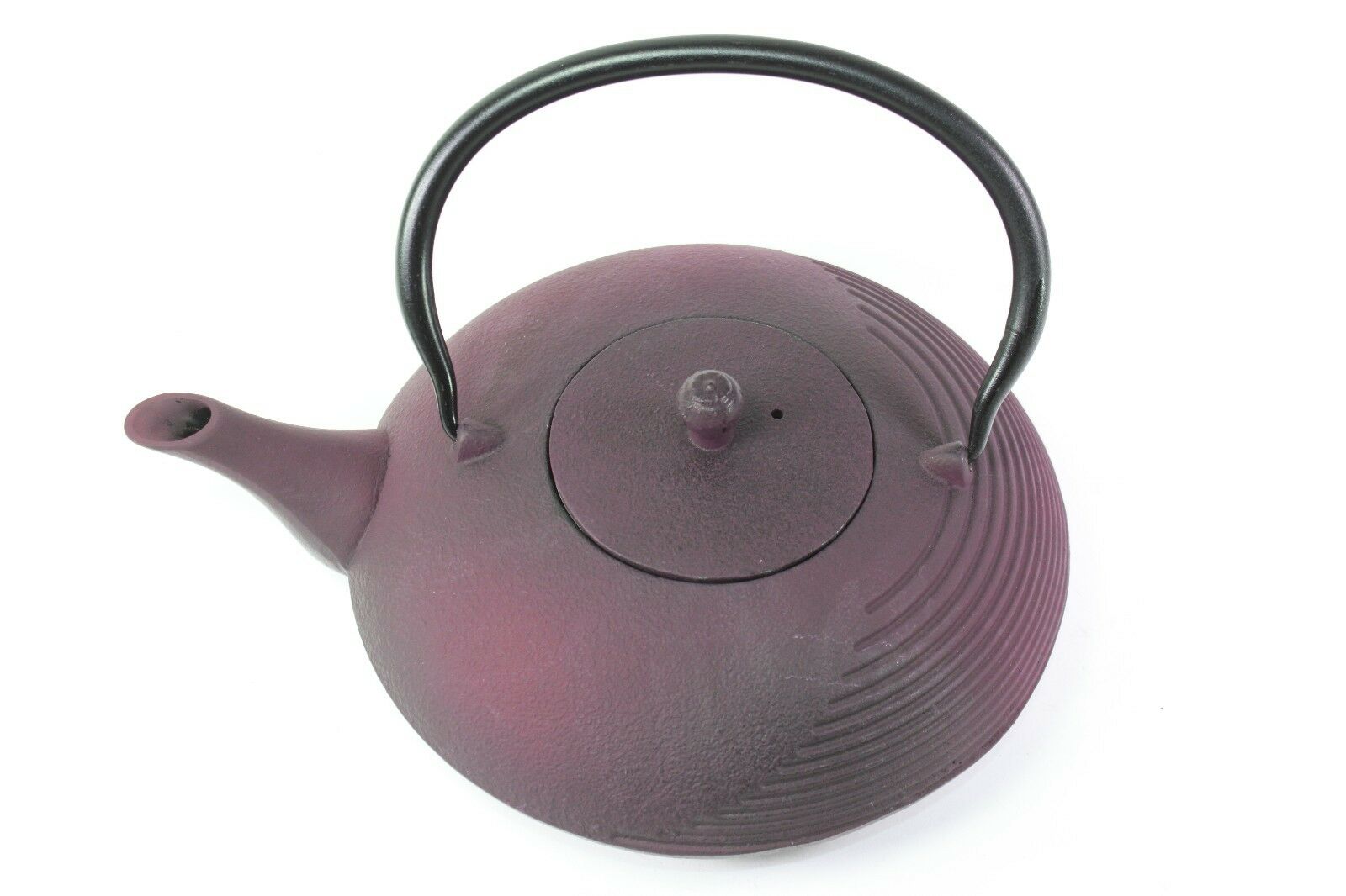 24 fl oz Purple Lantern Japanese Cast Iron Teapot Tetsubin Infuser