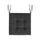thumbnail image 5 of Ounissouiy Cojines de poliéster para sillas: lujosos y cómodos, diseñados para un cómodo cojín de asiento de silla, negro Type2 NO2, 5 of 6