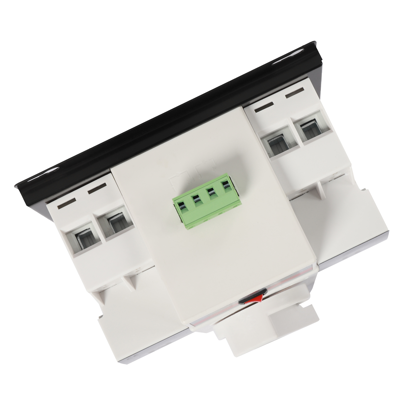 Peakora 110v 2p 63a Mini Dual Power Automatic Transfer Switch Toggle Controller Change-Over Switch Self Cast Conversion Ac-33ib 2p 63a 110v Toggle
