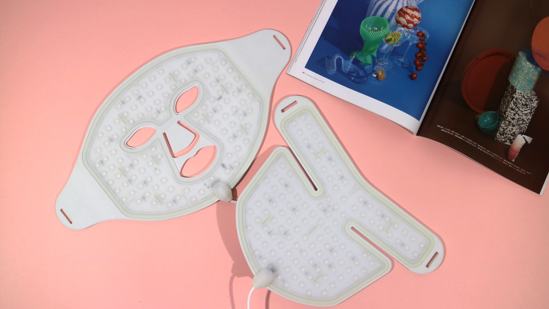 American Wellness Authority Red Light Device for Face & Neck with 7-Color LED Light Modes