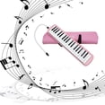 thumbnail image 2 of Melódica de 32/37 Teclas Yuarrent Instrumento de educación musical Rosa 37 clave, 2 of 6