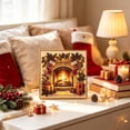 thumbnail image 6 of Cififendec Christmas Pearl Beaded Art Painting Kit, 7.89", Premium Christmas Winter Scene Framed Canvas for Sideboard Tabletop Presenting, 6 of 6