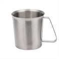 thumbnail image 1 of Medidora de Acero Inoxidable con Capacidad para 3 Tazas, Medidora de Metal con Asa, Herramientas de Cocina para Hornear y Cocinar., 1 of 5