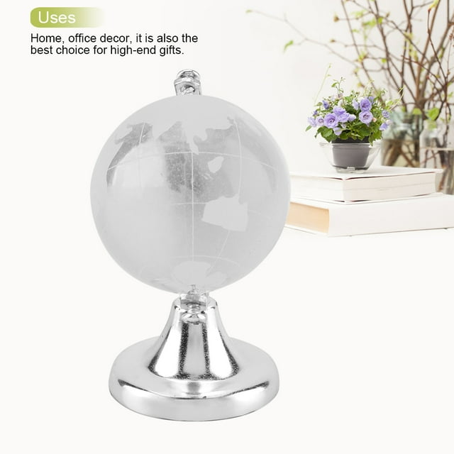 Home Decor Sphere World Map Globe Home Earth Balls Balls Round Decor Gift Ornament for Glass Circle Decorative Balls
