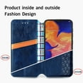 thumbnail image 4 of Galaxy A10 Wallet Case, Dteck Premium PU Leather Flip Folio Wallet Case with Card Slot Magnetic Closure Case for Samsung Galaxy A10 ,Blue, 4 of 8