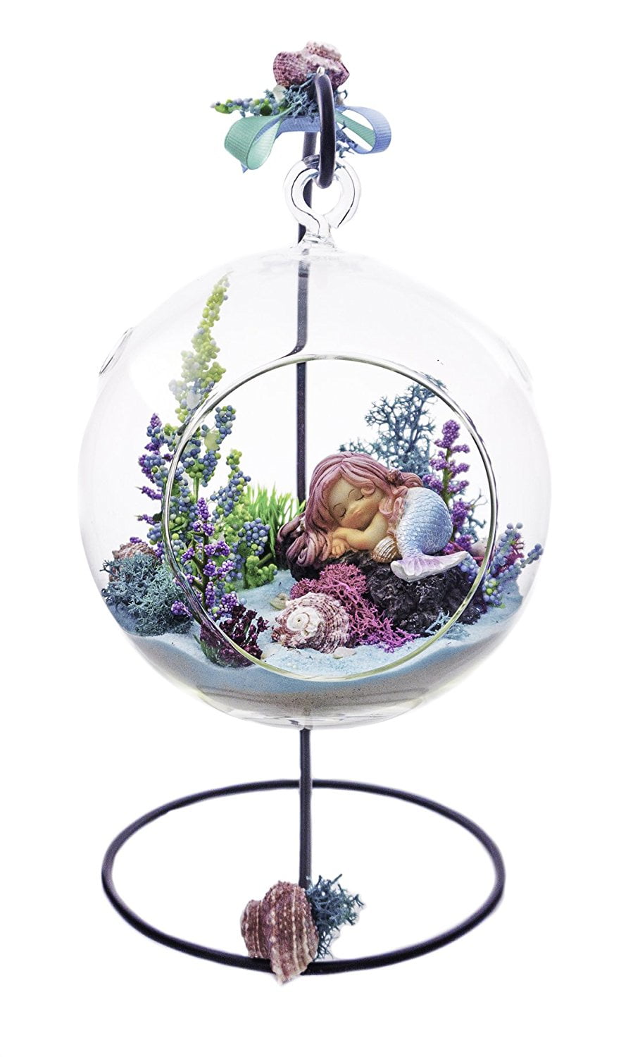 Terrarium Kit Rockin' Mermaid Mermaid Series Complete Terrarium