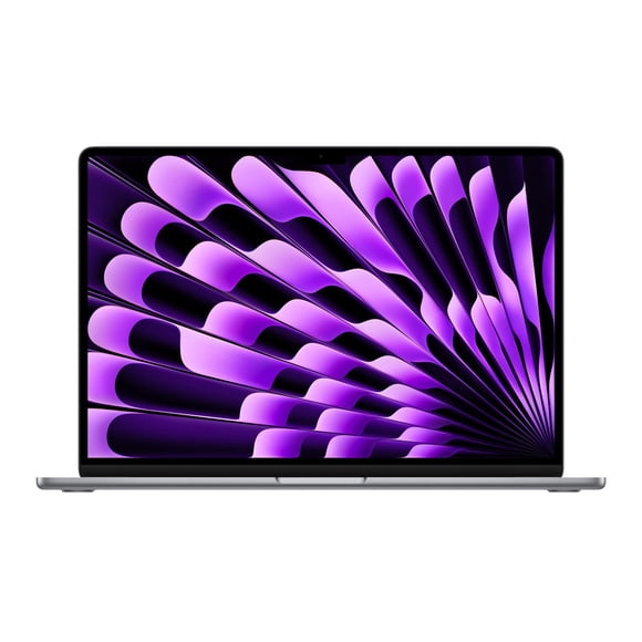 Macbook Air 15.3-inch (10-GPU, Space Gray) 4.05Ghz 8-Core M3 (2024) Laptop 256GB Flash HD & 16GB RAM-Mac OS (Certified, 1 Yr Warranty)
