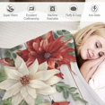 thumbnail image 3 of Chilfamy Bird Flowers Whimsical Print Flannel Throw Blanket Hand/Machine Wash Exquisite Gifts for All Seasons 60x80in, 3 of 6