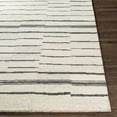 thumbnail image 4 of Hauteloom Moorebank Wool Living Room, Bedroom Area Rug - Modern - Beige, Gray, Black - 2' x 3', 4 of 16