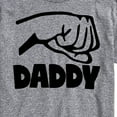thumbnail image 3 of Instant Message - Daddy And Me Fist Bump - Men's Short Sleeve Graphic T-Shirt, 3 of 6