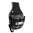 thumbnail image 1 of Riwesomey Herramienta de electricista de nailon, bolsa de almacenamiento para la cintura, portátil, desmontable, para hombres y mujeres, 9 ranuras, Herramientas eléctricas Riwesomey TO010394-00B, 1 of 6