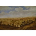 thumbnail image 3 of Alexander Keirincx 24x17 Black Modern Framed Museum Art Print Titled - Richmond Castle, Yorkshire, 3 of 5