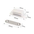thumbnail image 2 of HANXIULIN Cabinet Catch Closures Door Locks Magnets Shutter for Kitchen Closet Cupboard Closer 10Pcs Tool Product, 2 of 5