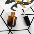 thumbnail image 2 of 15 Pcs Bouteilles Vides de Vernis à Ongles DIY 8ml Flacons en Verre Cylindriques avec Pinceau, 2 of 8