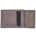 thumbnail image 2 of RFID Safe Real Leather Bi-Fold for Men Velcro Closer with Key Holder & Window&nbsp;ID Brown By J.T.C, 2 of 8