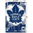thumbnail image 2 of NHL Toronto Maple Leafs - Maximalist Logo 23 Wall Poster, 22.375" x 34", 2 of 4