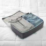 Built Double Zip Packing Cube 3 Piece Set in Quiet Shade