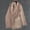 *Khaki, variant on Women's Double Breasted Blazer, Casual Long Sleeve Open Front Suit Jacket, Solid Color Office Coat Green,Womens Plus XXXL