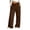 Brown, variant on Hzzrkos Kids Fleece Lined Sweatpants Wide Leg Lounge Pants with Pockets Elastic Waist Warm Casual Jogger Pants Soft Loose Athletic Sweatpants for Boys Girls Black