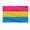 Pansexual Flag, variant on Mirlewaiy 3 x 5 Ft Pride Flag, Double-Sided Rainbow Identity Flag with Brass Grommets for Indoor Outdoor Display, Celebration, Event and Party Decorations