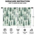 thumbnail image 2 of Blackout Kids Curtains,Light Green Christmas Tree Pattern Childrens Insulated Curtains Set Of 2,Bedroom Essentials,Toddler Room Decor 42"x54", 2 of 5